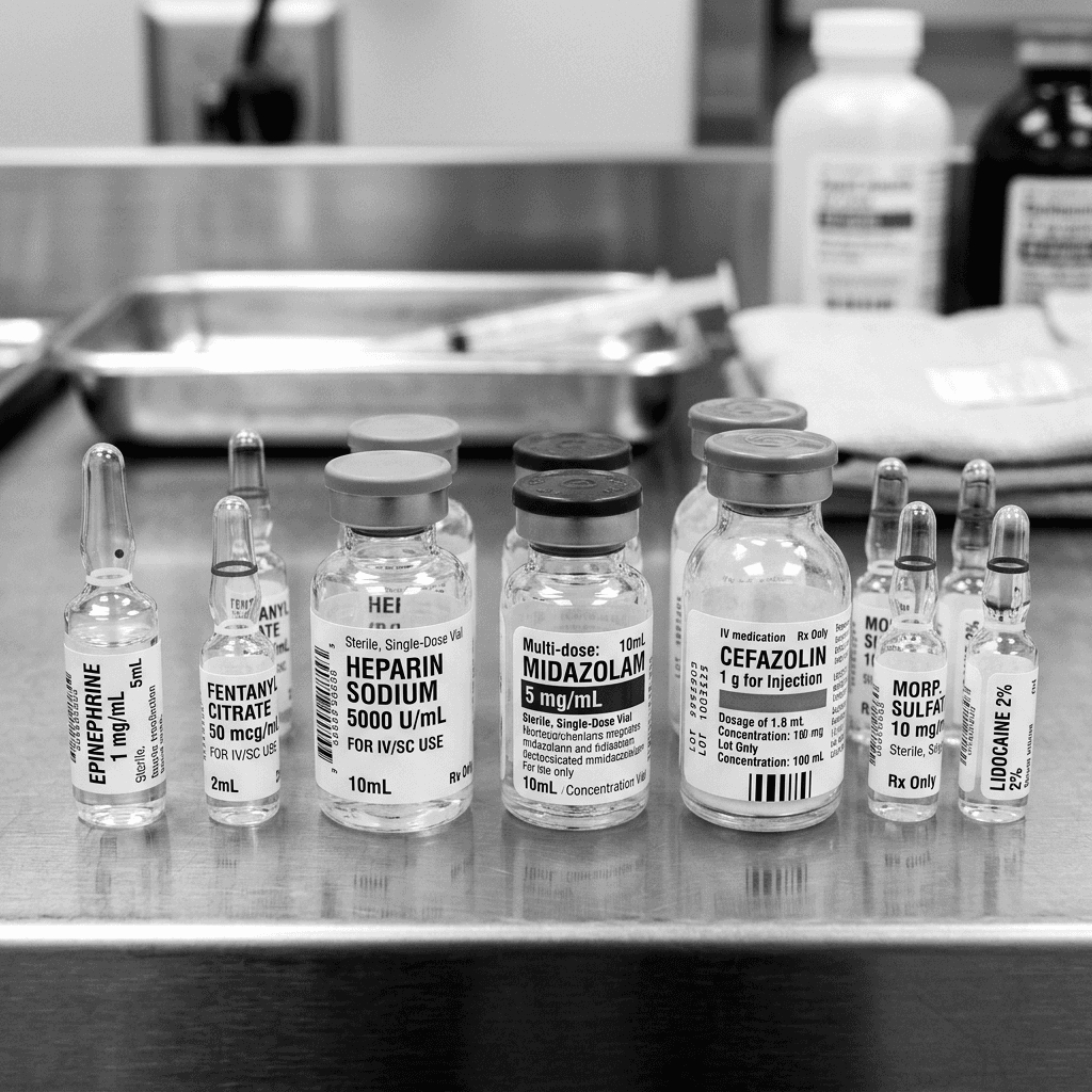Critical medications and prescriptions